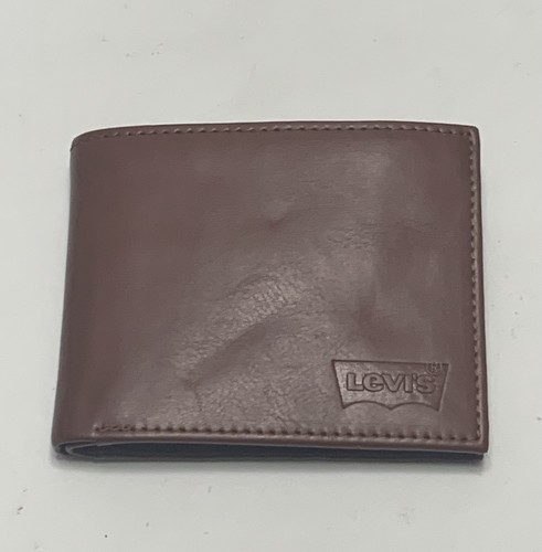 Levi bifold brown coated - levi’s,